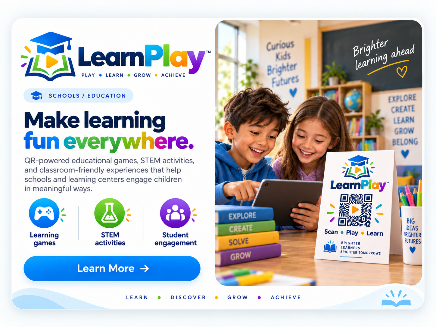 LearnPlay™ family engagement solution for Schools and education