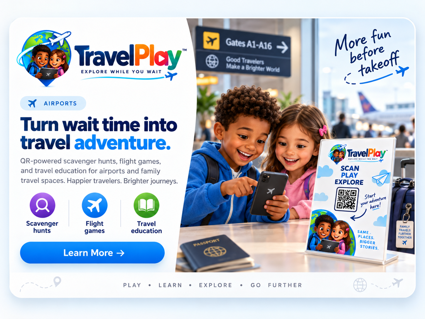 TravelPlay™ family engagement solution for Airports