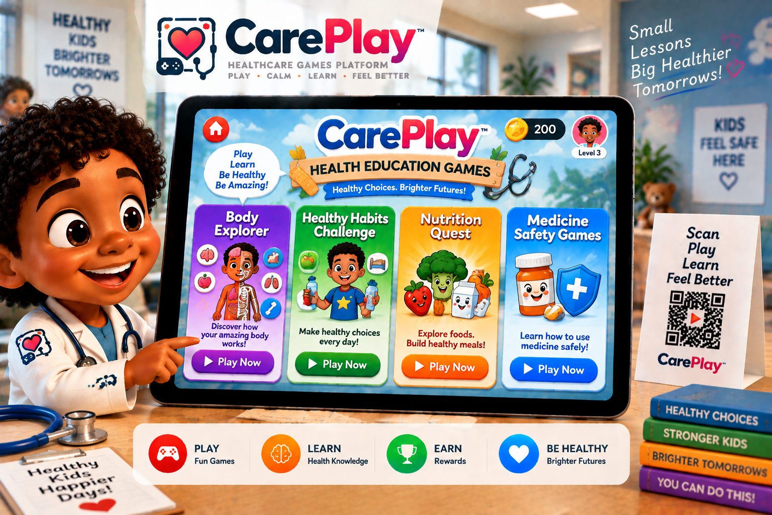 Health Education Games CarePlay game