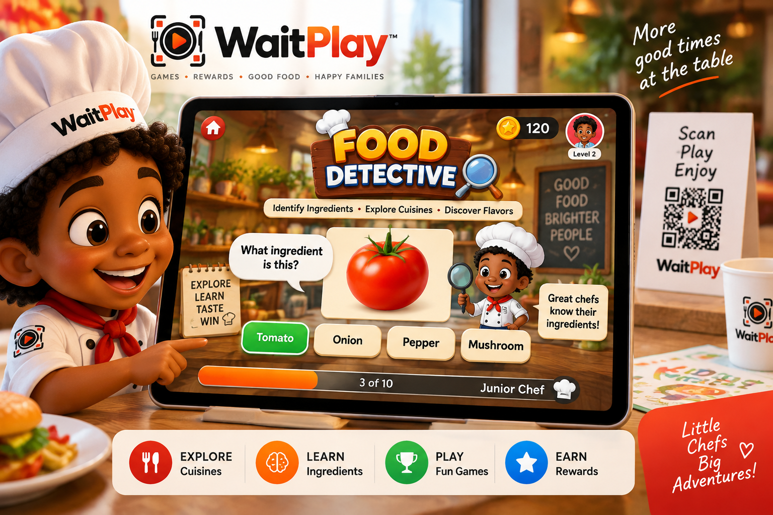 Food Detective WaitPlay game