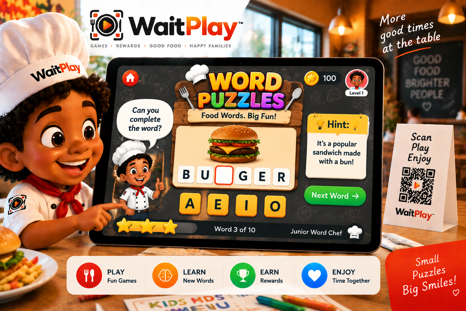 Word Puzzles WaitPlay game